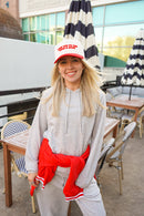 Love you to the Moon - Red Vintage Trucker Hat