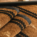 Non-Slip Sofa Cover with Thick Chenille Texture Woven Stripe Couch Protector Throw by Slipcover KAS™