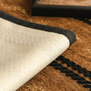 Non-Slip Sofa Cover with Thick Chenille Texture Woven Stripe Couch Protector Throw by Slipcover KAS™