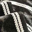Non-Slip Sofa Cover with Thick Chenille Texture Woven Stripe Couch Protector Throw by Slipcover KAS™