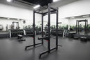 Commercial Squat Rack w/ Safety Bars, J-Hooks & Weight Storage (New) by Sports & Fitness Exchange