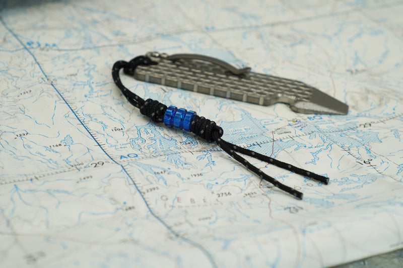 Combo Reflective Lanyard + DTF - Dynamic Titanium Fob