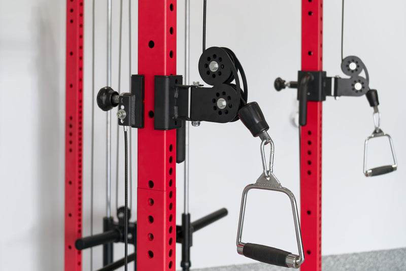 Synergee 2300 Series Power Cage with Plate Loaded Cable Cross Overs