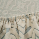 3D Jacquard Geometric Sofa Cover, High Stretch Soft Polar Fleece Slipcover for Couch by Slipcover KAS™