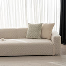3D Jacquard Geometric Sofa Cover, High Stretch Soft Polar Fleece Slipcover for Couch by Slipcover KAS™