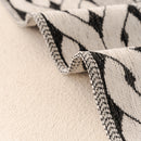 Sofa Cover Blanket Throw with Tassels, Decorative Furniture Protector for Dogs/Pets