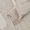 Chenille Sofa Cover Throw Blanket, Woven Textured Minimalist Wabi-Sabi Couch Cover