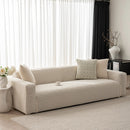 3D Jacquard Geometric Sofa Cover, High Stretch Soft Polar Fleece Slipcover for Couch by Slipcover KAS™