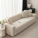 3D Jacquard Geometric Sofa Cover, High Stretch Soft Polar Fleece Slipcover for Couch by Slipcover KAS™