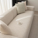 3D Jacquard Geometric Sofa Cover, High Stretch Soft Polar Fleece Slipcover for Couch by Slipcover KAS™