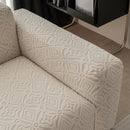 3D Jacquard Geometric Sofa Cover, High Stretch Soft Polar Fleece Slipcover for Couch by Slipcover KAS™