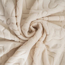 3D Jacquard Geometric Sofa Cover, High Stretch Soft Polar Fleece Slipcover for Couch by Slipcover KAS™
