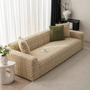 3D Jacquard Geometric Sofa Cover, High Stretch Soft Polar Fleece Slipcover for Couch by Slipcover KAS™