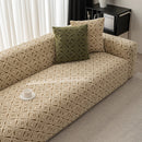 3D Jacquard Geometric Sofa Cover, High Stretch Soft Polar Fleece Slipcover for Couch by Slipcover KAS™