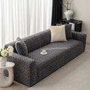 3D Jacquard Geometric Sofa Cover, High Stretch Soft Polar Fleece Slipcover for Couch by Slipcover KAS™
