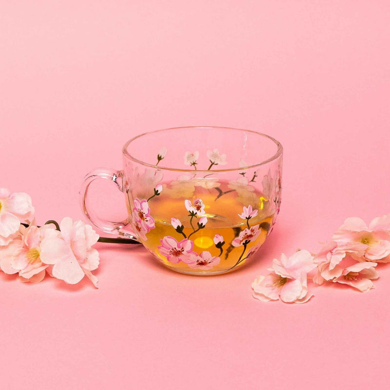 Painted Cherry Blossom Mugs, photo 7 of 7