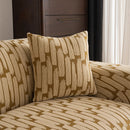 Plush Fleece Stretch Sofa Cover, Super Soft Textured Geometric Couch Slipcover by Slipcover KAS™