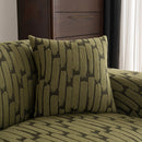 Plush Fleece Stretch Sofa Cover, Super Soft Textured Geometric Couch Slipcover by Slipcover KAS™