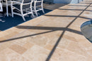 Denizli Beige Filled &amp; Tumbled Pavers (3 cm Thick)