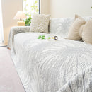 Cooling Botanical Jacquard Couch Cover Decorative Furniture Cover for Loveseat & Sofas by Slipcover KAS™