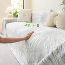 Cooling Botanical Jacquard Couch Cover Decorative Furniture Cover for Loveseat & Sofas by Slipcover KAS™