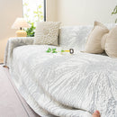 Cooling Botanical Jacquard Couch Cover Decorative Furniture Cover for Loveseat & Sofas by Slipcover KAS™