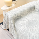 Cooling Botanical Jacquard Couch Cover Decorative Furniture Cover for Loveseat & Sofas by Slipcover KAS™