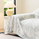 Cooling Botanical Jacquard Couch Cover Decorative Furniture Cover for Loveseat & Sofas by Slipcover KAS™