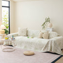 Cooling Botanical Jacquard Couch Cover Decorative Furniture Cover for Loveseat & Sofas by Slipcover KAS™