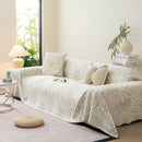 Cooling Botanical Jacquard Couch Cover Decorative Furniture Cover for Loveseat & Sofas by Slipcover KAS™