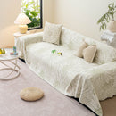 Cooling Botanical Jacquard Couch Cover Decorative Furniture Cover for Loveseat & Sofas by Slipcover KAS™