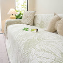 Cooling Botanical Jacquard Couch Cover Decorative Furniture Cover for Loveseat & Sofas by Slipcover KAS™
