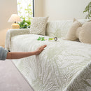 Cooling Botanical Jacquard Couch Cover Decorative Furniture Cover for Loveseat & Sofas by Slipcover KAS™