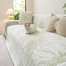 Cooling Botanical Jacquard Couch Cover Decorative Furniture Cover for Loveseat & Sofas by Slipcover KAS™