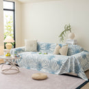 Cooling Botanical Jacquard Couch Cover Decorative Furniture Cover for Loveseat & Sofas by Slipcover KAS™