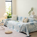 Cooling Botanical Jacquard Couch Cover Decorative Furniture Cover for Loveseat & Sofas by Slipcover KAS™