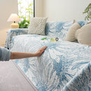 Cooling Botanical Jacquard Couch Cover Decorative Furniture Cover for Loveseat & Sofas by Slipcover KAS™