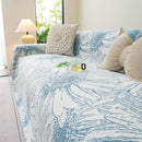 Cooling Botanical Jacquard Couch Cover Decorative Furniture Cover for Loveseat & Sofas by Slipcover KAS™