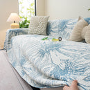 Cooling Botanical Jacquard Couch Cover Decorative Furniture Cover for Loveseat & Sofas by Slipcover KAS™