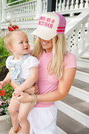 Tired as a Mother - Tan Trucker Hat