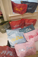 Sorority Greek Clear Coat Toiletry Bag
