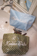 Sorority Greek Clear Coat Toiletry Bag