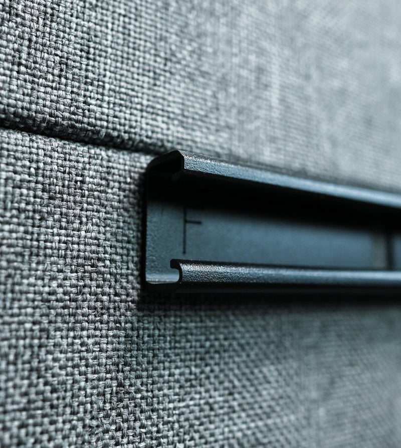 Transit Precut and Drilled Unistrut for Mounting Cabinetry