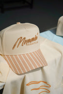 Mommin' - Striped Vintage Trucker Hat