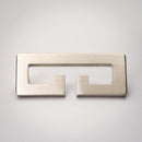 Chloe, Solid Brass Greek Key Pull