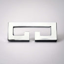 Chloe, Solid Brass Greek Key Pull