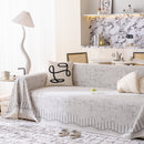 Modern Light Luxury Silky Smooth Couch Throw Protector, Washable Furniture Protector