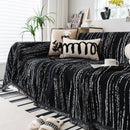 Slip Covers for Sofas, Sofa Throw Cover Soft Chenille Sofa Bed Cover, L Shaped Sectional Couch Covers