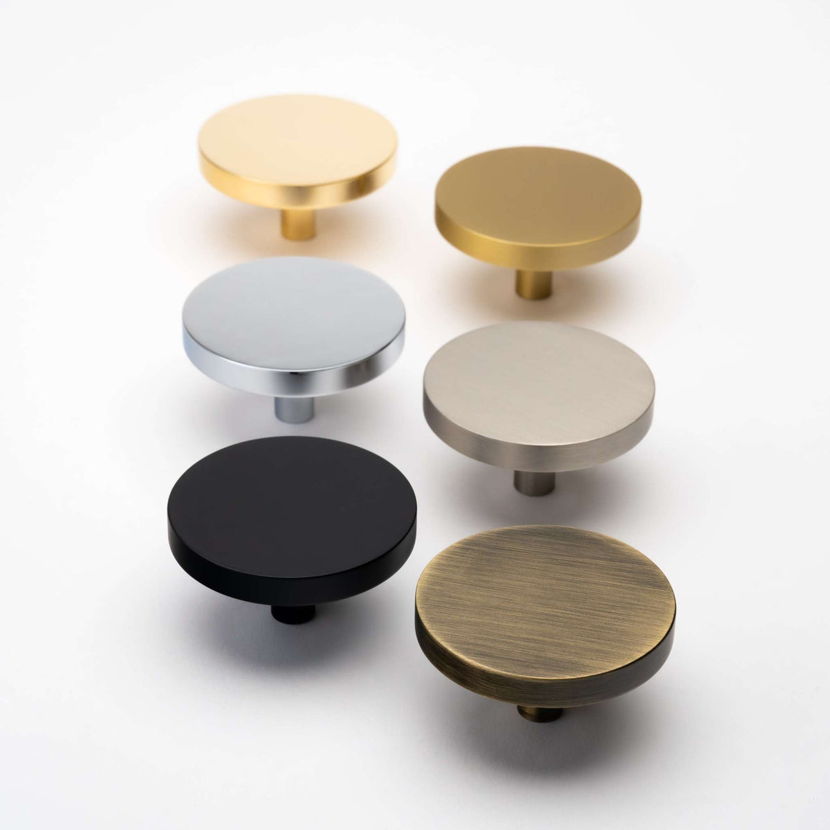 Rondelle, Solid Brass Cabinet Knobs, photo 38 of 39