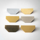Alto, Solid Brass Half Hex Pulls
